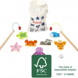 Magnetická rybářská hra pro děti