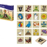 Detoa dřevěné pexeso s Krtkem