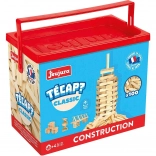 Jeujura stavebnice z masivního dřeva 100 dílů