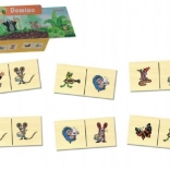 Dřevěné domino KRTEČEK Detoa